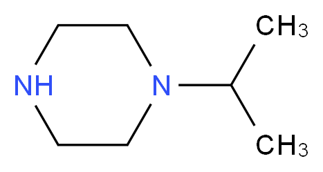 1-(Isopropyl)piperazine 97%_分子结构_CAS_4318-42-7)