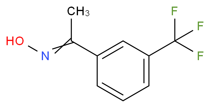 3'-(Trifluoromethyl)acetophenone oxime_分子结构_CAS_99705-50-7)