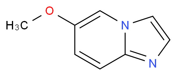 6-methoxyimidazo[1,2-a]pyridine_分子结构_CAS_955376-51-9