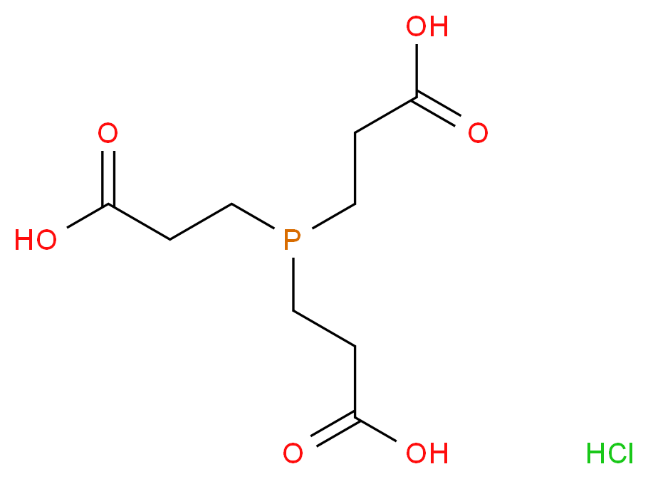 三(2-羧乙基)膦 盐酸盐 溶液_分子结构_CAS_51805-45-9)