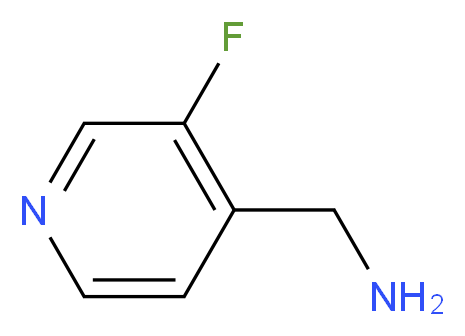 (3-Fluoropyridin-4-yl)methanamine_分子结构_CAS_870063-62-0)