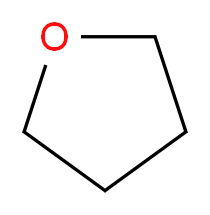 CAS_109-99-9 分子结构
