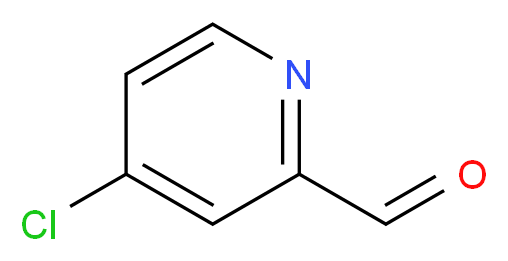4-Chloro-2-pyridinecarbaldehyde_分子结构_CAS_63071-13-6)