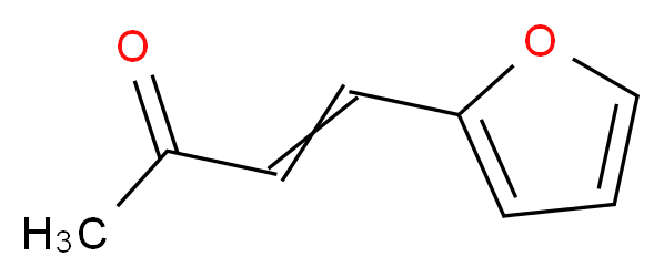 (3E)-4-(furan-2-yl)but-3-en-2-one_分子结构_CAS_623-15-4