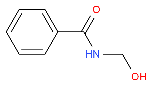 N-(羟甲基)苯甲酰胺_分子结构_CAS_6282-02-6)