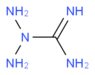 1,1-diaminoguanidine_分子结构_CAS_36062-19-8