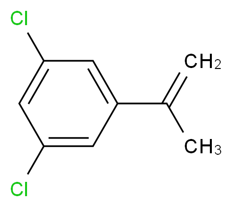2-(3,5-Dichlorophenyl)propene_分子结构_CAS_68575-36-0)