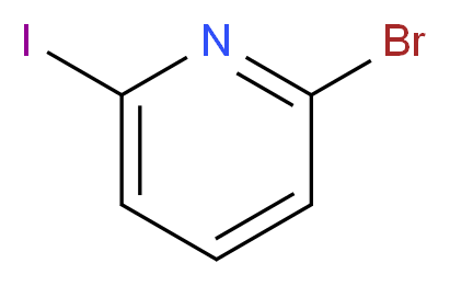 2-溴-6-碘吡啶_分子结构_CAS_234111-08-1)