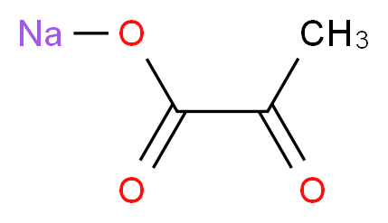 SODIUM PYRUVATE_分子结构_CAS_113-24-6)