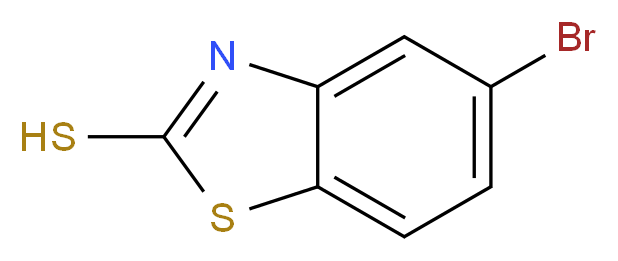 5-bromo-1,3-benzothiazole-2-thiol_分子结构_CAS_71216-20-1