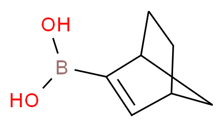 {bicyclo[2.2.1]hept-2-en-2-yl}boronic acid_分子结构_CAS_871333-98-1