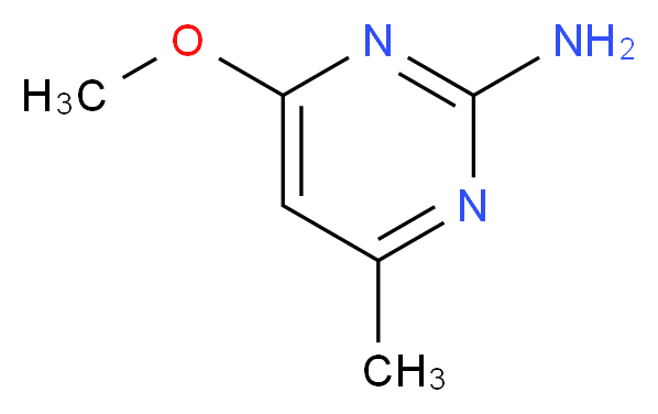 2-Amino-4-methyl-6-methoxypyrimidine_分子结构_CAS_7749-47-5)