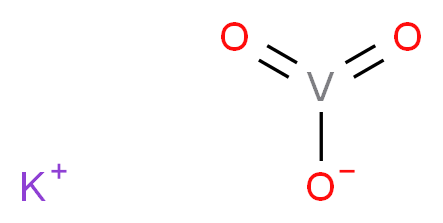 POTASSIUM METAVANADATE_分子结构_CAS_13769-43-2)