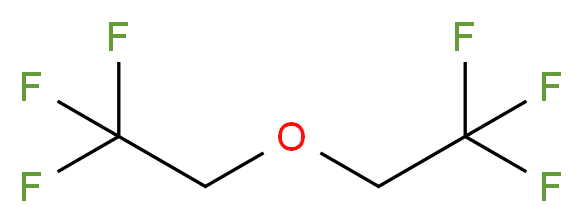 Bis(2,2,2-trifluoroethyl) ether 99%_分子结构_CAS_333-36-8)