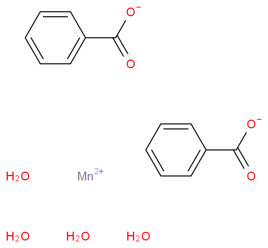 MANGANESE BENZOATE_分子结构_CAS_636-13-5)