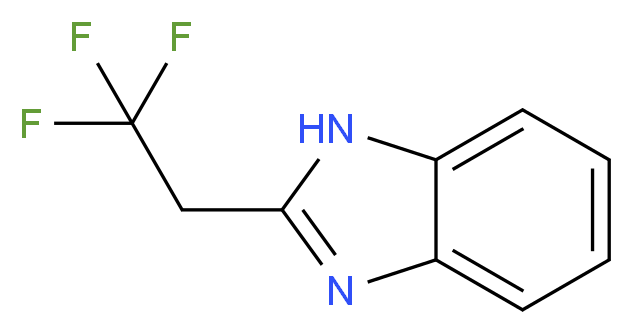 2-(2,2,2-Trifluoroethyl)-1H-benzimidazole_分子结构_CAS_105942-28-7)