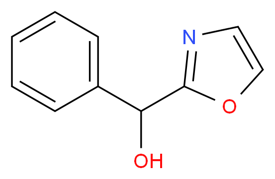 1,3-oxazol-2-yl(phenyl)methanol_分子结构_CAS_130552-00-0