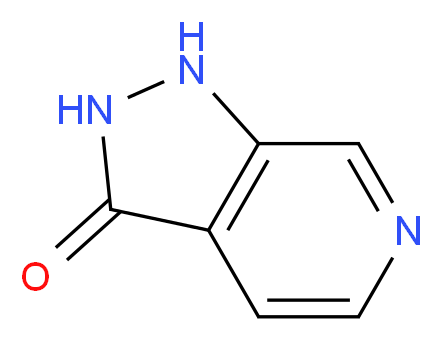 1H,2H,3H-pyrazolo[3,4-c]pyridin-3-one_分子结构_CAS_53975-70-5