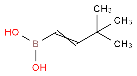(3,3-dimethylbut-1-en-1-yl)boronic acid_分子结构_CAS_86595-37-1
