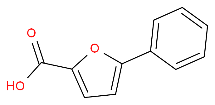 5-Phenyl-2-furoic acid_分子结构_CAS_52938-97-3)