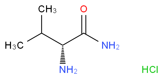 (R)-2-AMino-3-MethylbutanaMide hydrochloride_分子结构_CAS_133170-58-8)