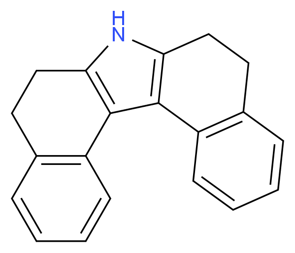 5,6,8,9-Tetrahydro-7H-dibenzo[c,g]carbazole_分子结构_CAS_117766-87-7)