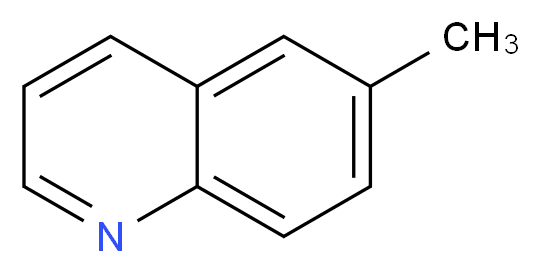 6-METHYLQUINOLINE_分子结构_CAS_91-62-3)