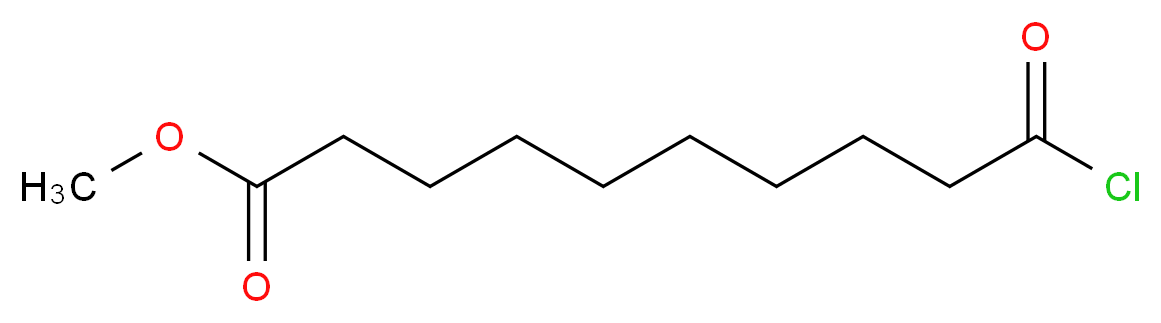 methyl 10-chloro-10-oxodecanoate_分子结构_CAS_14065-32-8