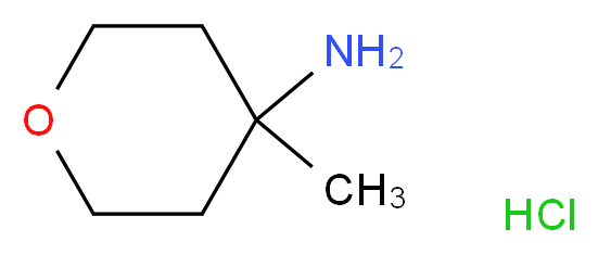 4-methyloxan-4-amine hydrochloride_分子结构_CAS_851389-38-3