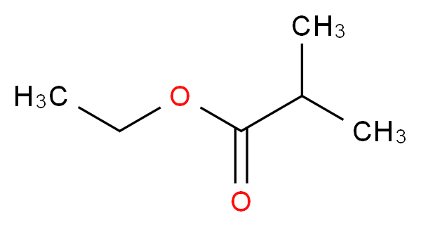 异丁酸乙酯_分子结构_CAS_97-62-1)