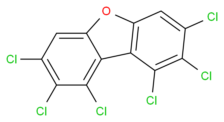 3,4,5,11,12,13-hexachloro-8-oxatricyclo[7.4.0.0<sup>2</sup>,<sup>7</sup>]trideca-1(9),2(7),3,5,10,12-hexaene_分子结构_CAS_72918-21-9