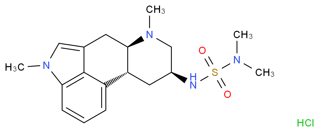 美舒麦角 盐酸盐_分子结构_CAS_)