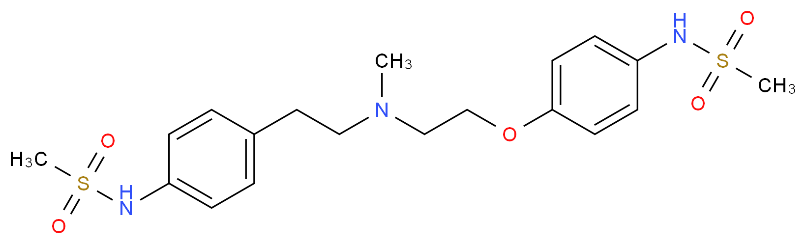 Dofetilide_分子结构_CAS_115256-11-6)