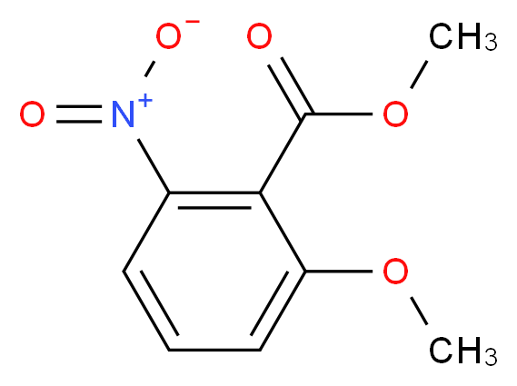 Methyl 2-methoxy-6-nitrobenzoate_分子结构_CAS_77901-52-1)