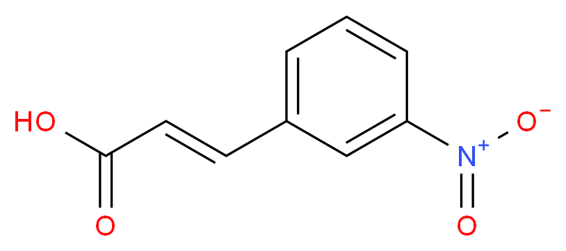 3-Nitrocinnamic acid 98%_分子结构_CAS_555-68-0)