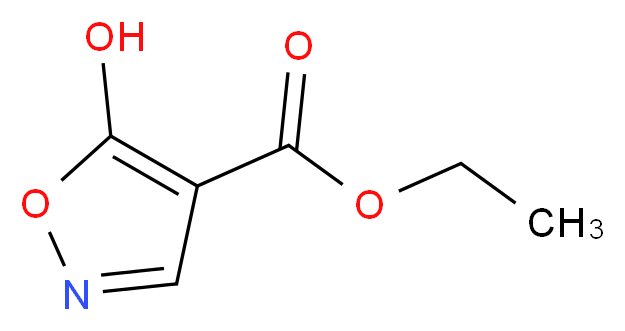 ethyl 5-hydroxy-1,2-oxazole-4-carboxylate_分子结构_CAS_500348-26-5