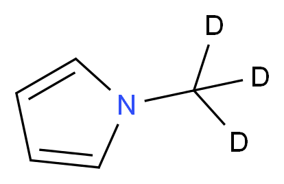 N-Methyl-d3-pyrrole_分子结构_CAS_20687-13-2)