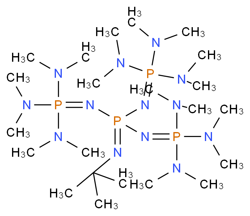 磷腈配体 P4-叔丁基 溶液_分子结构_CAS_111324-04-0)