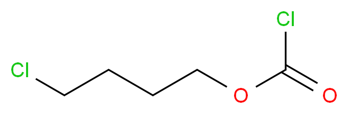 4-chlorobutyl chloroformate_分子结构_CAS_37693-18-8