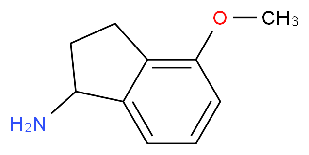 4-methoxy-2,3-dihydro-1H-inden-1-amine_分子结构_CAS_)