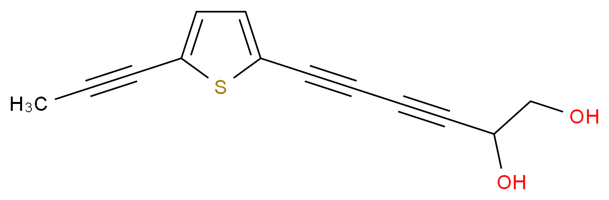 Echinoynethiophene A_分子结构_CAS_64165-98-6)