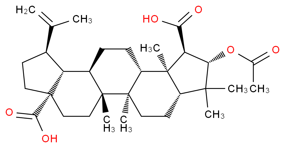 Ceanothic acid acetate_分子结构_CAS_119533-63-0)