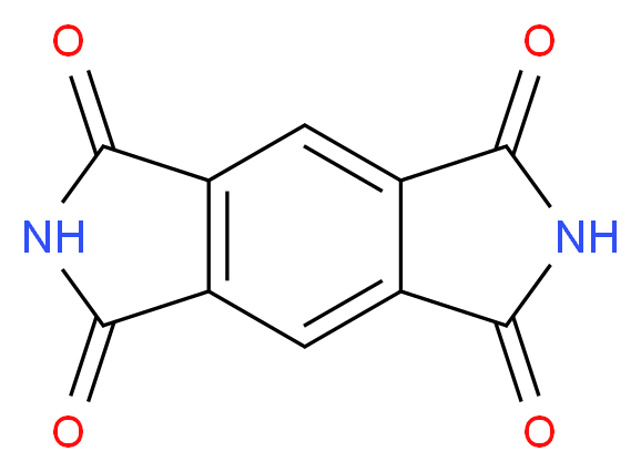 均苯四甲酸二酰亚胺_分子结构_CAS_2550-73-4)