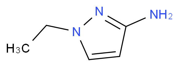 1-ethyl-1H-pyrazol-3-amine_分子结构_CAS_55361-49-4