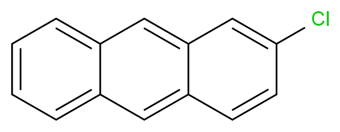2-氯蒽_分子结构_CAS_17135-78-3)