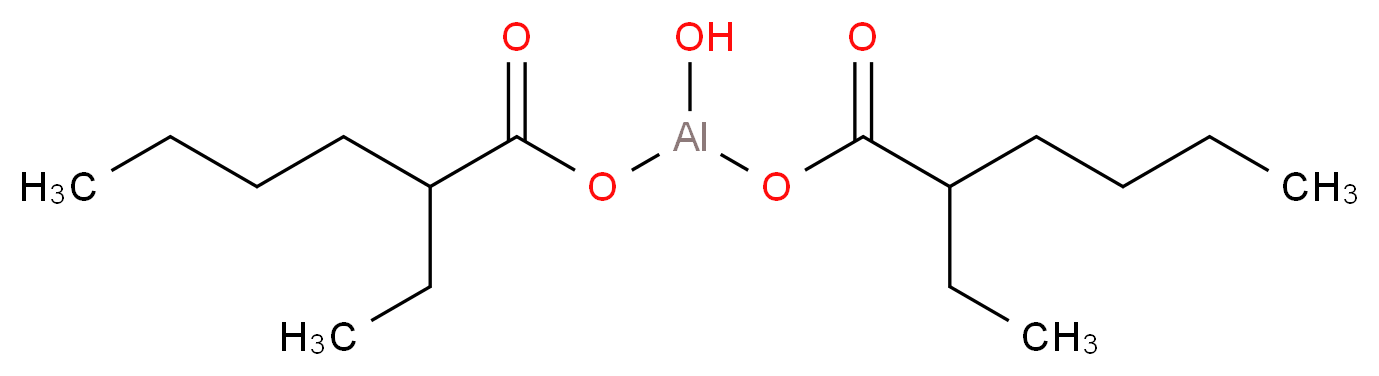 [(2-ethylhexanoyl)oxy](hydroxy)alumanyl 2-ethylhexanoate_分子结构_CAS_30745-55-2