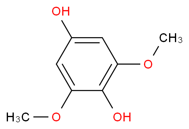 2,6-二甲氧基对苯二酚_分子结构_CAS_15233-65-5)