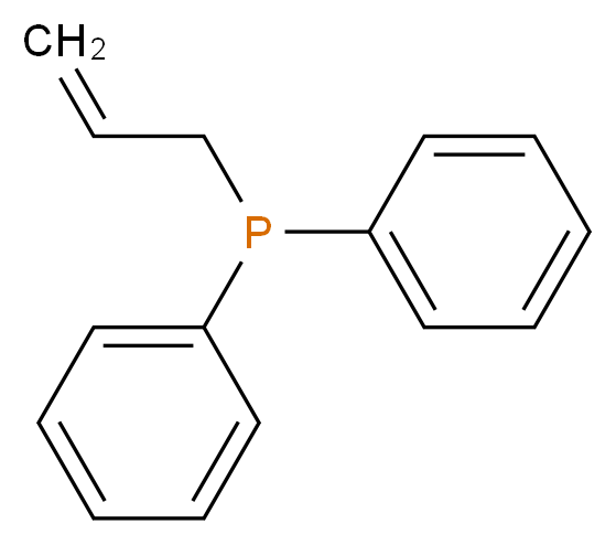 diphenyl(prop-2-en-1-yl)phosphane_分子结构_CAS_2741-38-0