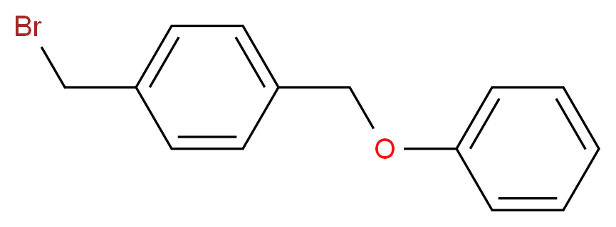 1-(bromomethyl)-4-(phenoxymethyl)benzene_分子结构_CAS_724452-82-8