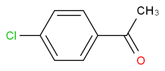 1-(4-chlorophenyl)ethan-1-one_分子结构_CAS_99-91-2